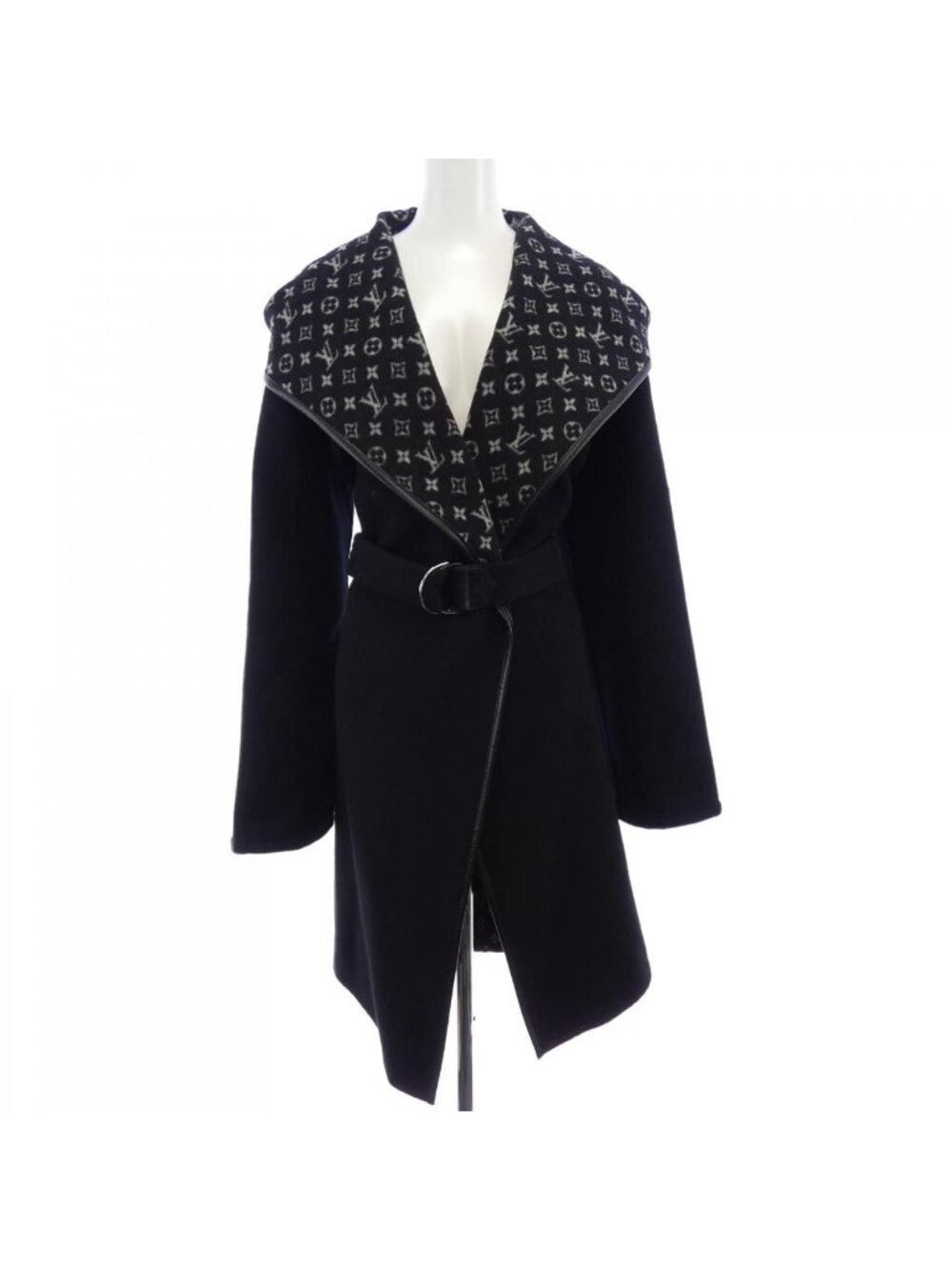 Louis Vuitton Hooded Wrap Coat